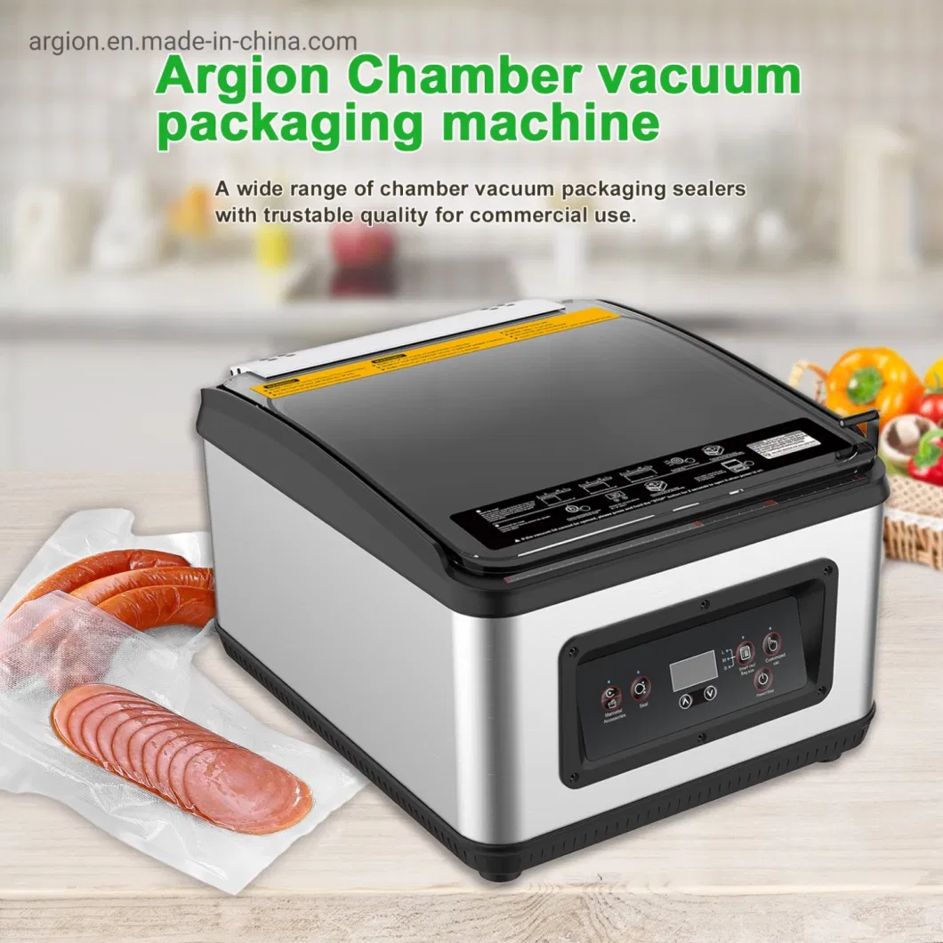 Kitchen Equipment Table Top Commercial Chamber Vacuum Sealing Packing Machine