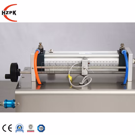 재고가 있는 Hspk 반자동 플라스틱 병 페이스트 충전 기계